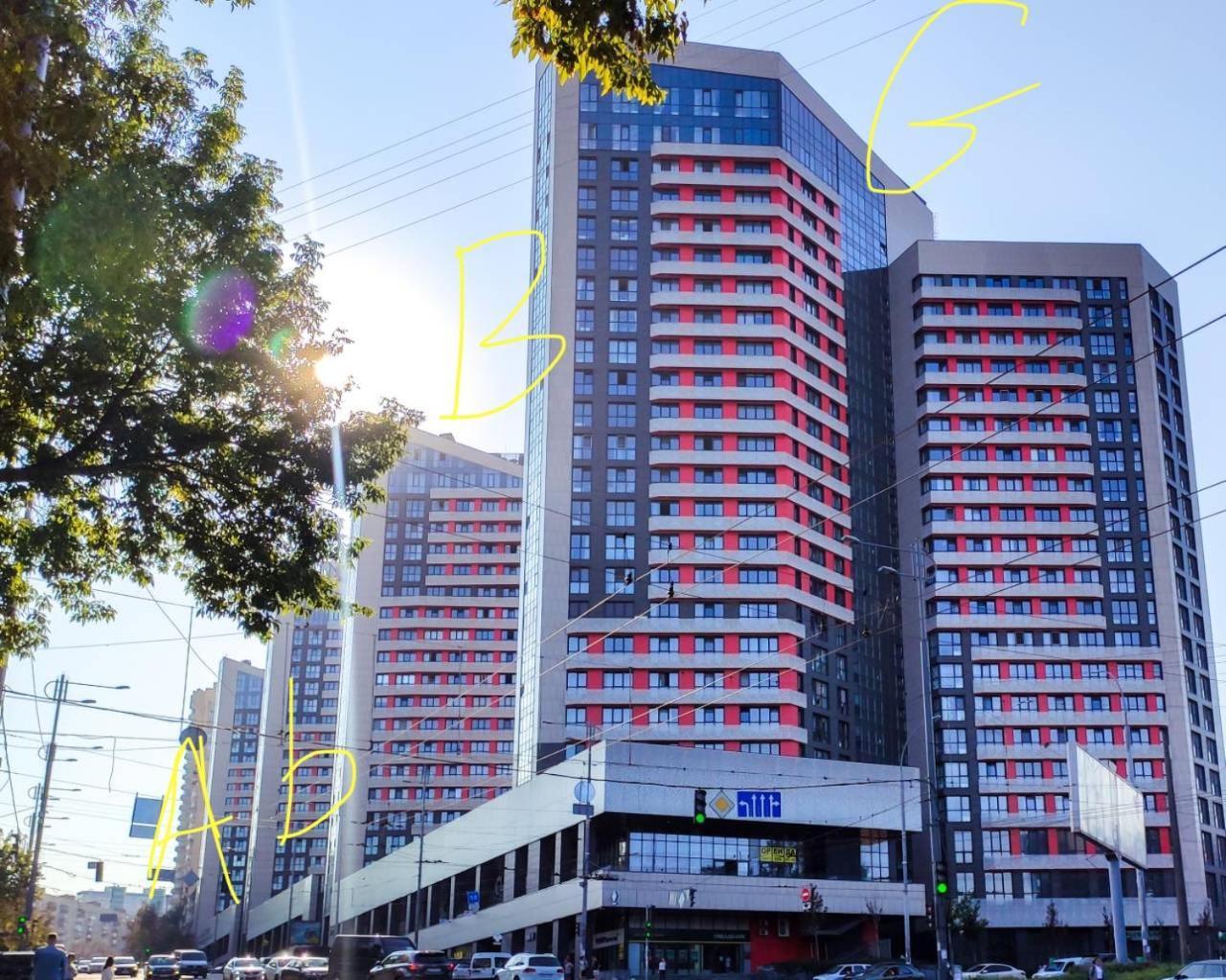 21-212 Petrovdom In Mint Apartments At Rc Kvartet Near Central Railway Station Kiev Buitenkant foto